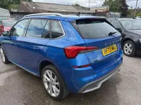 Used Skoda Kamiq SE L Executive 115 HP (84 kW) 2023 Blue SUV