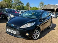 Used Ford Fiesta Zetec 82 HP (60 kW) 2010 Black Hatchback