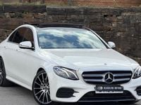 Used Mercedes E350 AMG Line Premium 258 HP (189 kW) 2018 White Sedan
