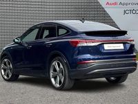 Used Audi Q4 Sportback e-tron Black Edition 206 kW (281 HP) 2025 Blue SUV