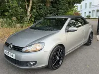Used VW Golf Cabriolet GT 140 HP (102 kW) 2015 Silver Cabriolet