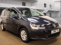 Used VW Sharan SE 177 HP (130 kW) 2016 Blue MPV