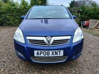 Used Vauxhall Zafira 2008 Blue MPV