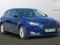 Used Ford Focus Titanium 120 HP (88 kW) 2017 Blue Hatchback