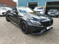 Used Mercedes C63S AMG Premium 2017 Black Cabriolet