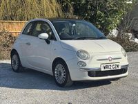 Used Fiat 500 Lounge 69 HP (50 kW) 2012 White Hatchback