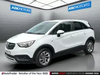 Used Vauxhall Crossland X S 110 HP (80 kW) 2019 White SUV