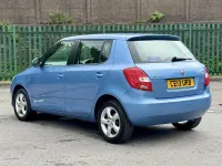 Used Skoda Fabia SE 2013 Blue Hatchback