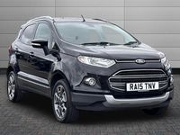 Used Ford Ecosport Titanium 90 HP (66 kW) 2015 Black SUV