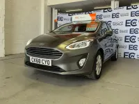 Begagnad Ford Fiesta Zetec 100 HK (73 kW) 2018 Grå Halvkombi