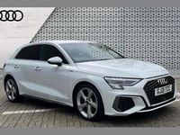 Used Audi A3 S-Line 147 HP (108 kW) 2021 White Sedan