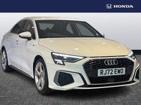 Used Audi A3 S-Line 108 HP (79 kW) 2022 White Sedan