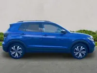 Used VW T-Cross Black Edition 110 HP (80 kW) 2023 Blue SUV