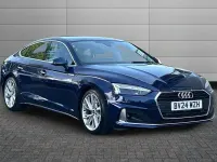 Used Audi A5 Sportback Sport 148 HP (108 kW) 2024 Navarra blue Hatchback