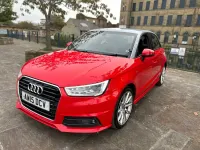 Used Audi A1 S-Line 125 HP (91 kW) 2015 Red Hatchback