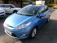 Used Ford Fiesta Zetec 96 HP (70 kW) 2010 Blue Hatchback