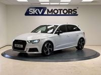 Used Audi A3 Sportback Black Edition 2019 White Hatchback