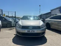 Used VW Golf Cabriolet S 122 HP (89 kW) 2012 Silver Cabriolet