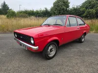 Used Ford Escort 57 HP (41 kW) 1977 Red Sedan