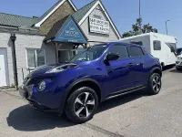 Used Nissan Juke 112 HP (82 kW) 2018 Blue SUV