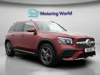 Used Mercedes GLB200 AMG line 163 HP (119 kW) 2022 Red SUV