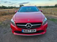 Used Mercedes A180 2017 Red Hatchback