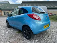 Used Ford Ka Zetec 69 HP (50 kW) 2015 Blue Hatchback
