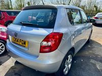 Used Skoda Fabia SE 69 HP (50 kW) 2014 Silver Hatchback
