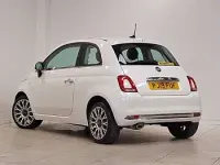Used Fiat 500 Lounge 69 HP (50 kW) 2019 White Hatchback