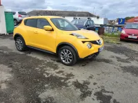 Used Nissan Juke Tekna 117 HP (86 kW) 2017 Yellow SUV