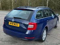 Begagnad Skoda Octavia SE Technology 2018 Blå Kombi