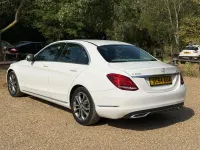 Used Mercedes C220 2014 White Sedan