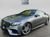Used Mercedes E350 AMG line 258 HP (189 kW) 2017 Grey Coupe