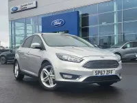Used Ford Focus Titanium 125 HP (91 kW) 2017 Silver Hatchback
