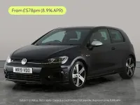 Used VW Golf VII R 300 HP (220 kW) 2019 Black Hatchback