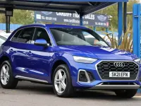 Used Audi Q5 S-Line 2021 Blue SUV