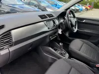 Used Skoda Fabia SE L 110 HP (80 kW) 2017 Red Estate