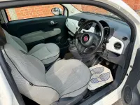 Used Fiat 500 Lounge 69 HP (50 kW) 2012 White Hatchback