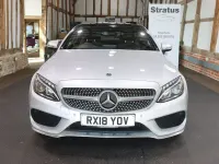 Used Mercedes C220 AMG Line Premium 2018 Silver Coupe
