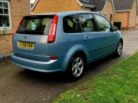 Used Ford C-MAX Zetec 100 HP (73 kW) 2008 Blue MPV