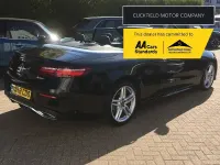 Used Mercedes E350 AMG line 258 HP (189 kW) 2017 Black Cabriolet