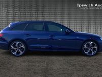 Used Audi A4 Black Edition 147 HP (108 kW) 2024 Blue Estate