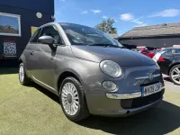 Used Fiat 500 Lounge 69 HP (50 kW) 2009 Grey Cabriolet