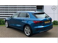Used Audi A3 Sport 150 HP (110 kW) 2021 Blue Sedan