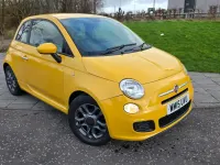 Używany Fiat 500 S 69 KM (50 kW) 2015 Żółty Hatchback