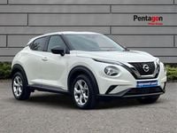 Used Nissan Juke N-Connecta 117 HP (86 kW) 2020 White SUV