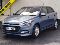 Used Hyundai i20 Premium 2017 Blue Hatchback