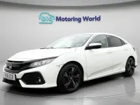 Used Honda Civic SR 2019 White Hatchback