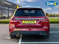 Usado Mercedes C200 AMG line 180 CV (132 kW) 2021 Rojo Familiar