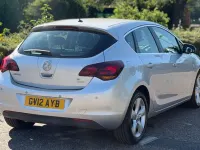 Used Vauxhall Astra SRi 115 HP (84 kW) 2012 Silver Hatchback